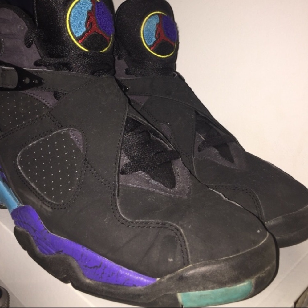 Retro Jordan Aqua 8s(negotiable) size 11